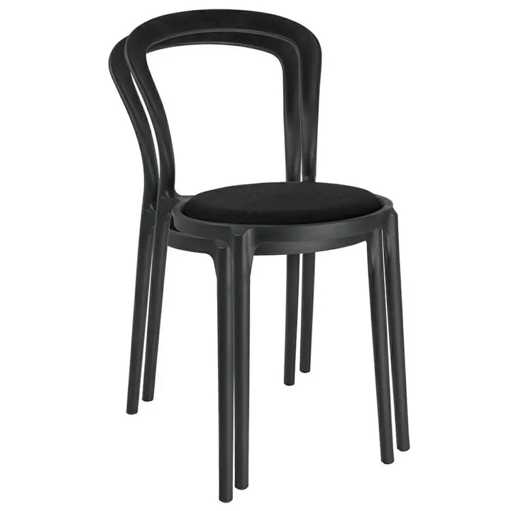 Stol - SLIM, svart - produktbild av [MGO] Import King Home från King Home | Arvande