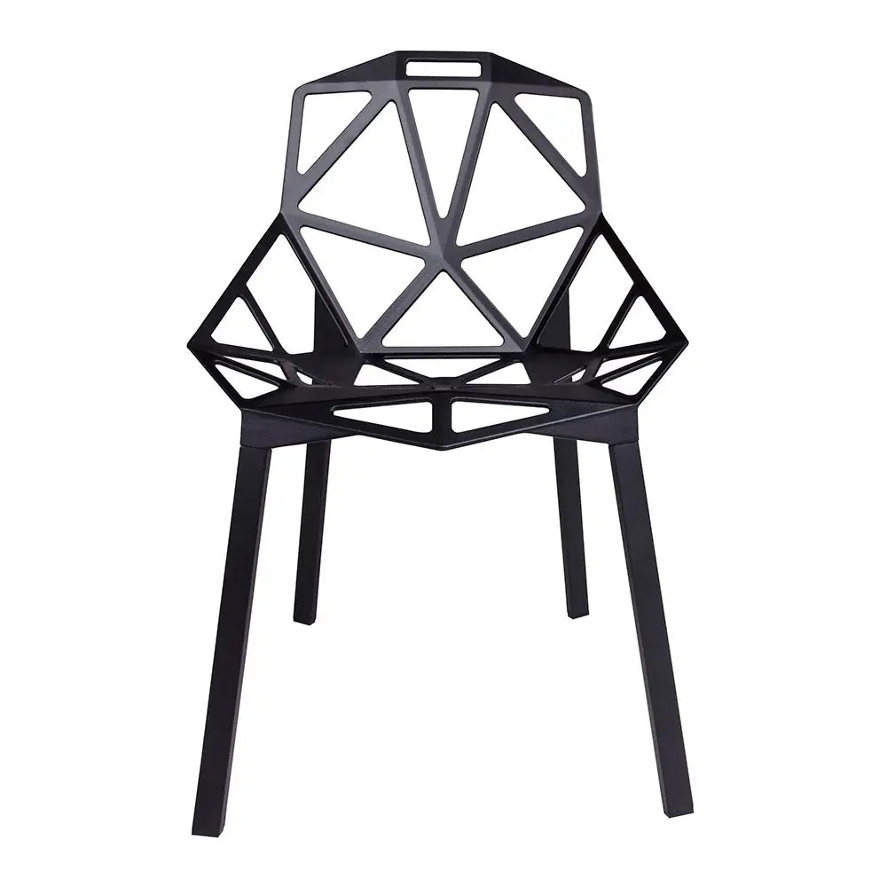 Stol - SPLIT PREMIUM, svart - produktbild av [MGO] Import King Home från King Home | Arvande