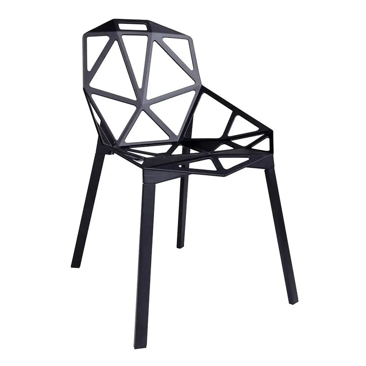 Stol - SPLIT PREMIUM, svart - produktbild av [MGO] Import King Home från King Home | Arvande