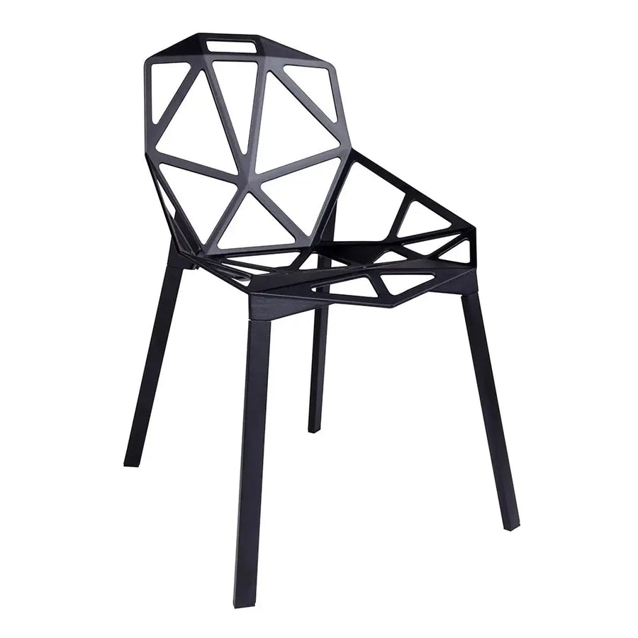 Stol - SPLIT PREMIUM, svart - produktbild av [MGO] Import King Home från King Home | Arvande
