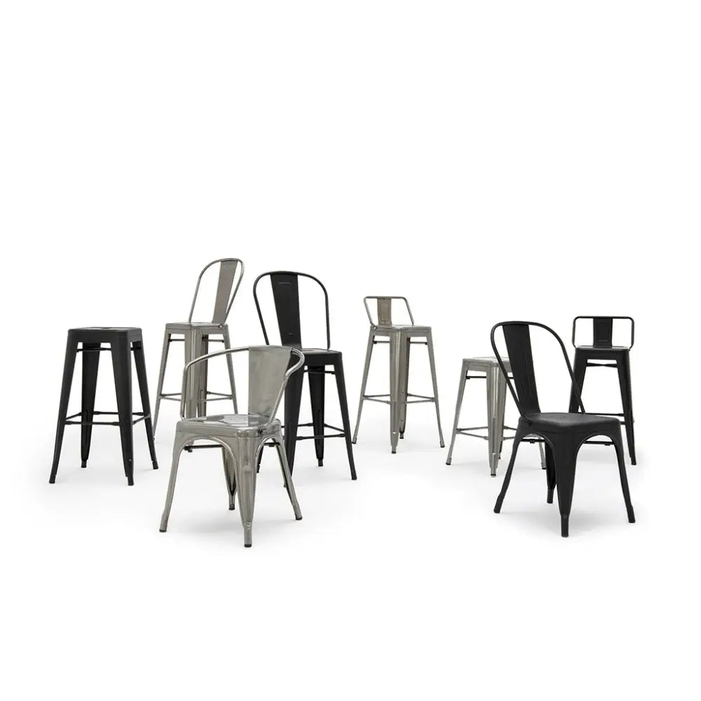 Stol - TOWER ARM (Paris), svart - produktbild av [MGO] Import King Home från King Home | Arvande