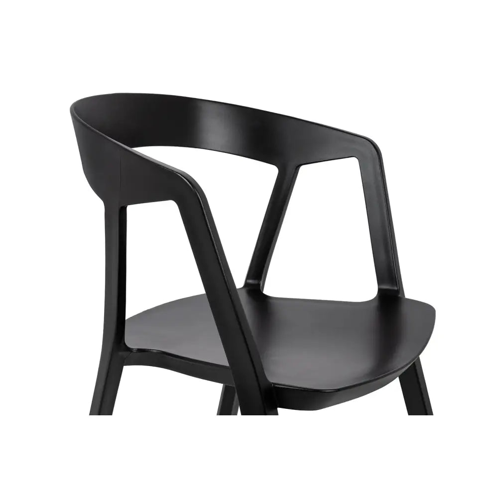 Stol - VIBIA, svart - produktbild av [MGO] Import King Home från King Home | Arvande