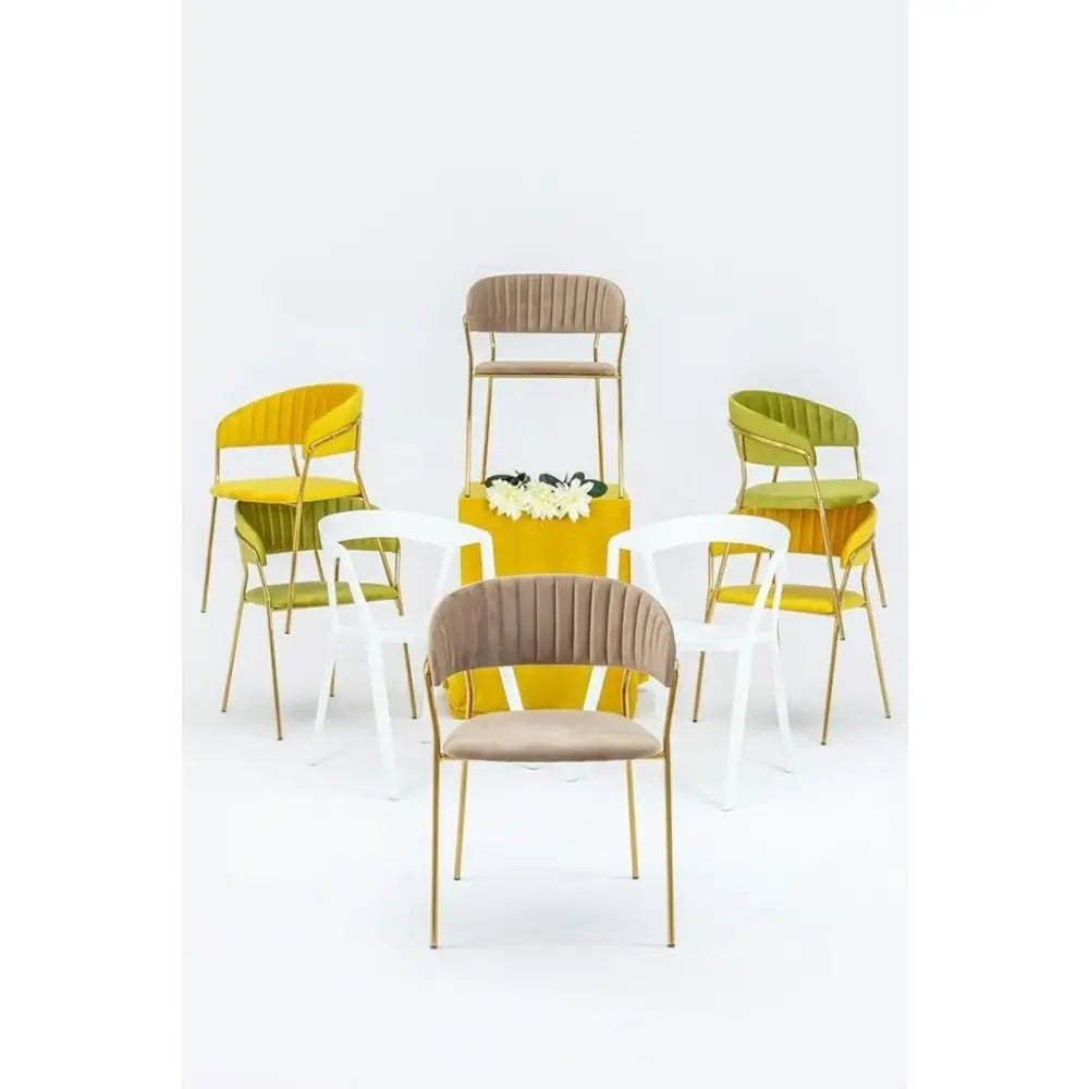 Stol - VIBIA, vit – produktbild av [MGO] Import King Home från King Home | Arvande