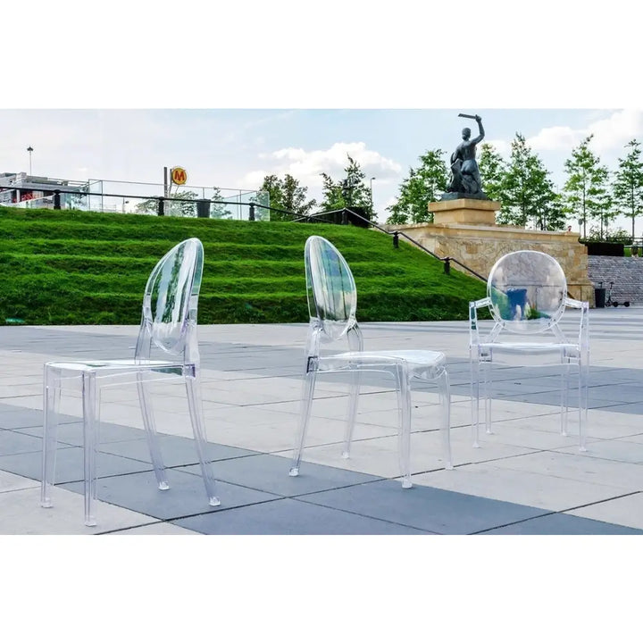 Stol - VICTORIA, transparent - produktbild av [MGO] Import King Home från King Home | Arvande