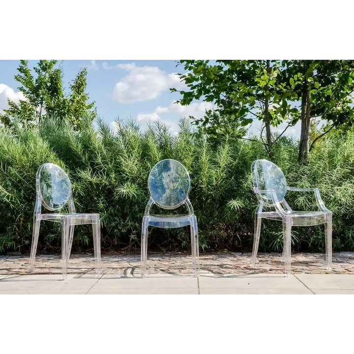 Stol - VICTORIA, transparent - produktbild av [MGO] Import King Home från King Home | Arvande