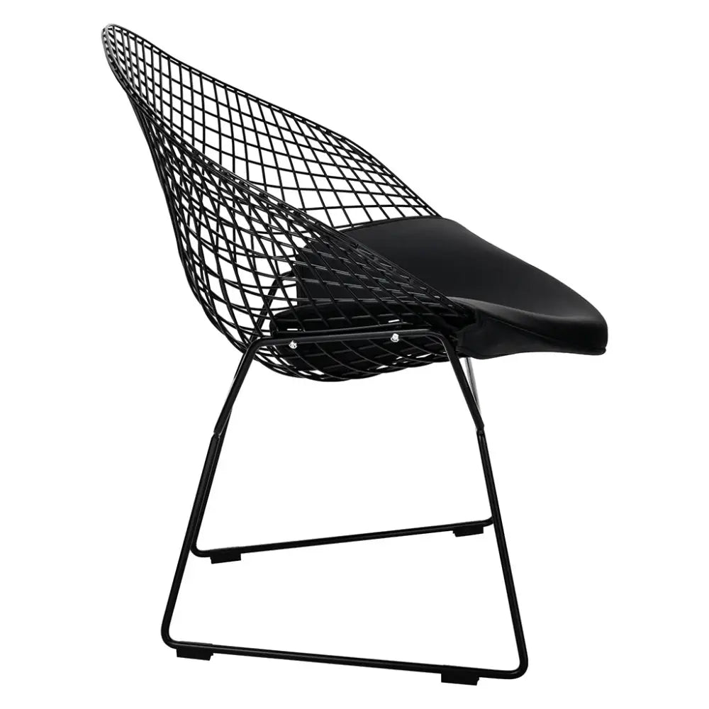 Stol - VOLIER SOFT, svart - produktbild av [MGO] Import King Home från King Home | Arvande