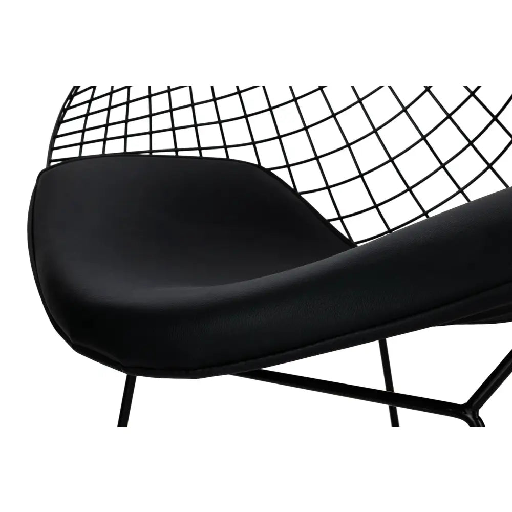 Stol - VOLIER SOFT, svart - produktbild av [MGO] Import King Home från King Home | Arvande