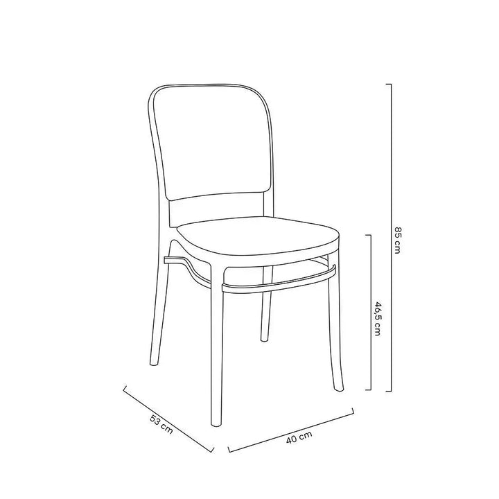 Stol - WICKY, svart - produktbild av [MGO] Import King Home från King Home | Arvande