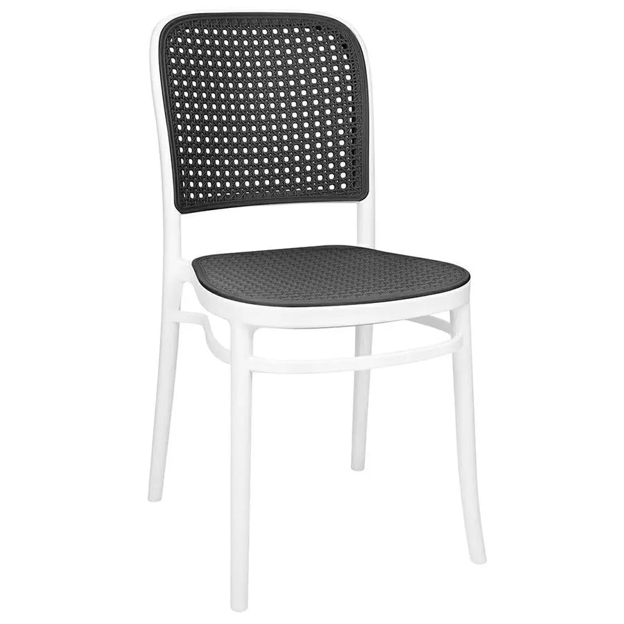 Stol - WICKY, vit/grå - produktbild av [MGO] Import King Home från King Home | Arvande