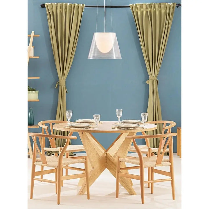 Stol - WISHBONE, naturfiber/bokträ ljus - produktbild av [MGO] Import King Home från King Home | Arvande