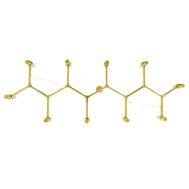 Taklampa - ATOMIC LONG, guld - produktbild av Taklampor från King Home | Arvande