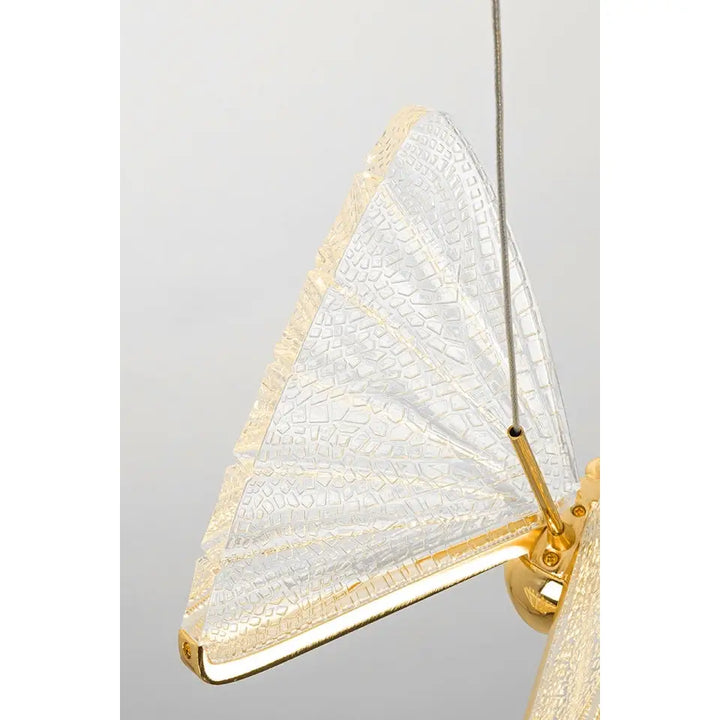 Taklampa - BUTTERFLY DISC 5, guld – produktbild av Taklampor från King Home | Arvande