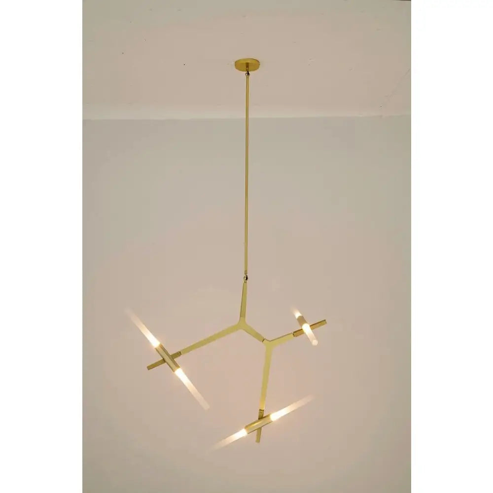 Taklampa - CANDELAR 6, guld – produktbild av Taklampor från King Home | Arvande