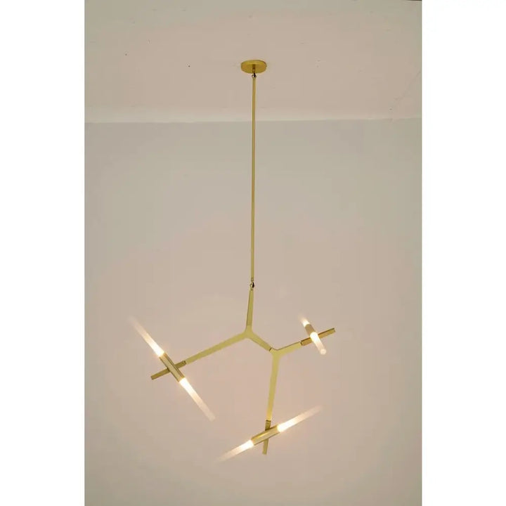 Taklampa - CANDELAR 6, guld – produktbild av Taklampor från King Home | Arvande