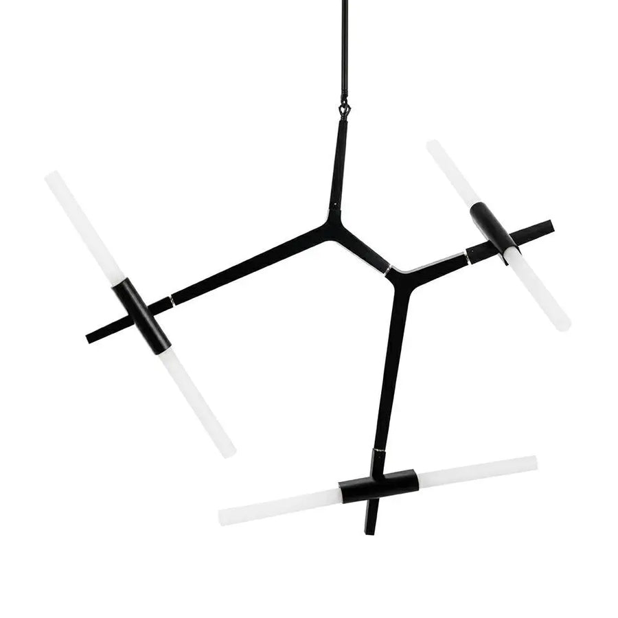 Taklampa - CANDELAR 6, svart - produktbild av Taklampor från King Home | Arvande