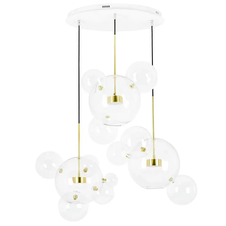 Taklampa - CAPRI DISC 3 - 180 LED, guld - produktbild av Nyheter ej översatt från King Home | Arvande