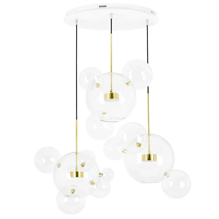 Taklampa - CAPRI DISC 3 - 180 LED, guld - produktbild av Nyheter ej översatt från King Home | Arvande