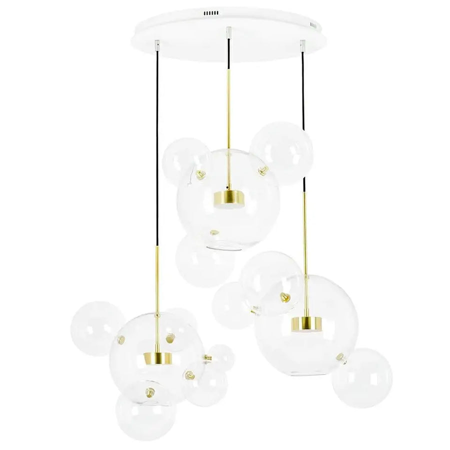 Taklampa - CAPRI DISC 3 - 180 LED, guld - produktbild av Nyheter ej översatt från King Home | Arvande