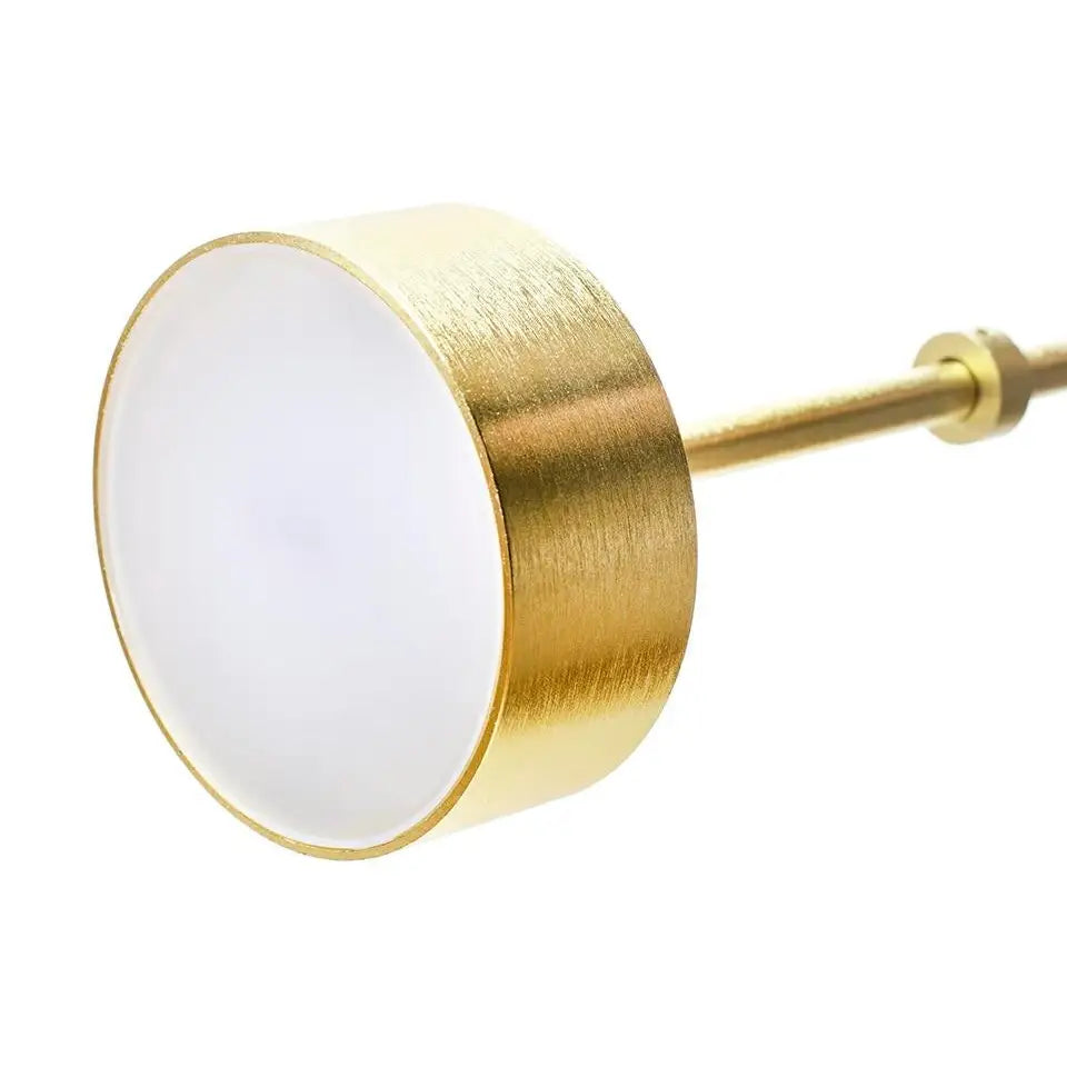Taklampa - CAPRI DISC 5, guld - produktbild av Taklampor från King Home | Arvande