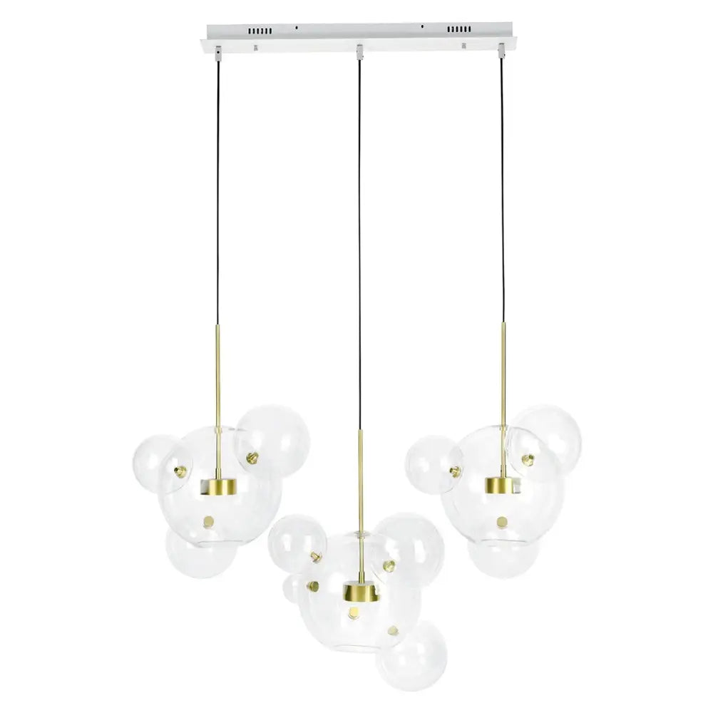 Taklampa - CAPRI LINE 3, 180 LED, guld - produktbild av Nyheter ej översatt från King Home | Arvande