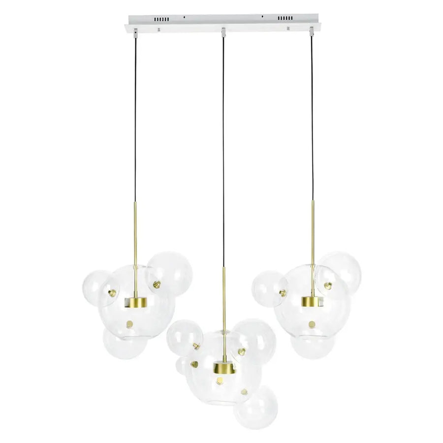 Taklampa - CAPRI LINE 3, 180 LED, guld - produktbild av Nyheter ej översatt från King Home | Arvande