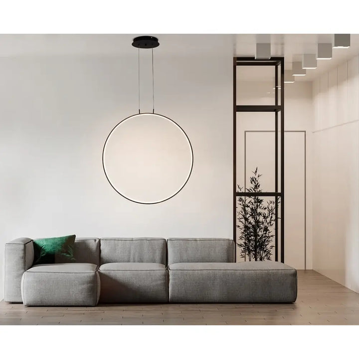 Taklampa - CIRCULO 100, svart – produktbild av Taklampor från King Home | Arvande
