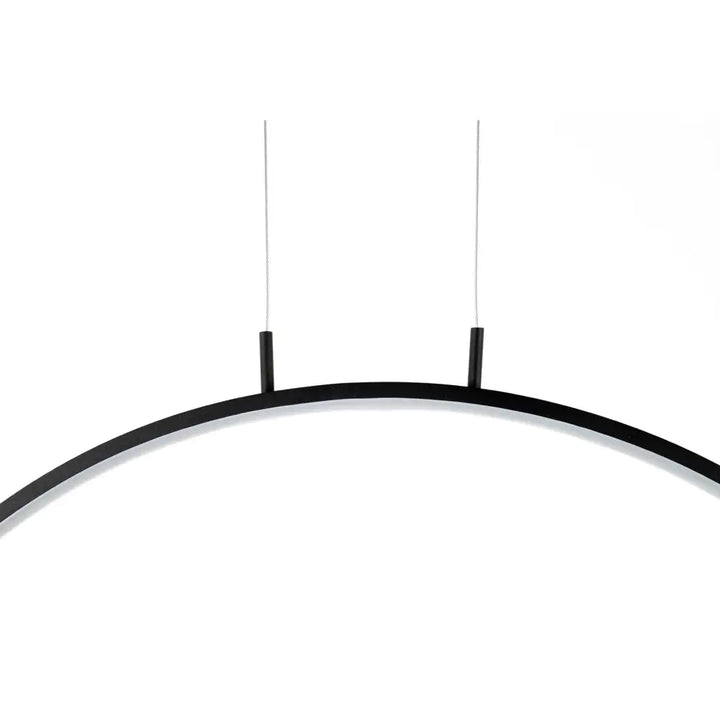 Taklampa - CIRCULO 100, svart – produktbild av Taklampor från King Home | Arvande