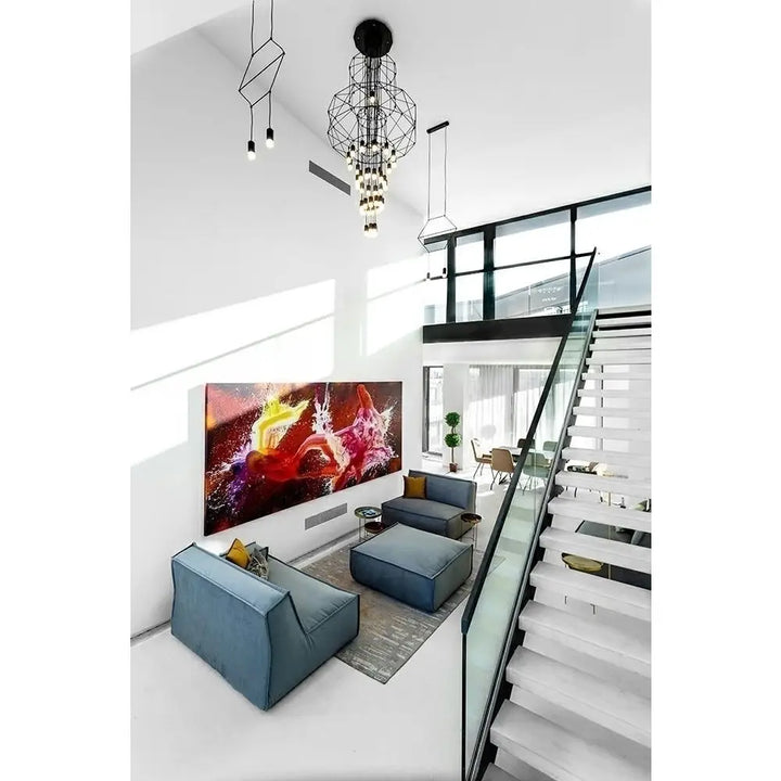 Taklampa - FLUSSO 43, svart - produktbild av Taklampor från King Home | Arvande