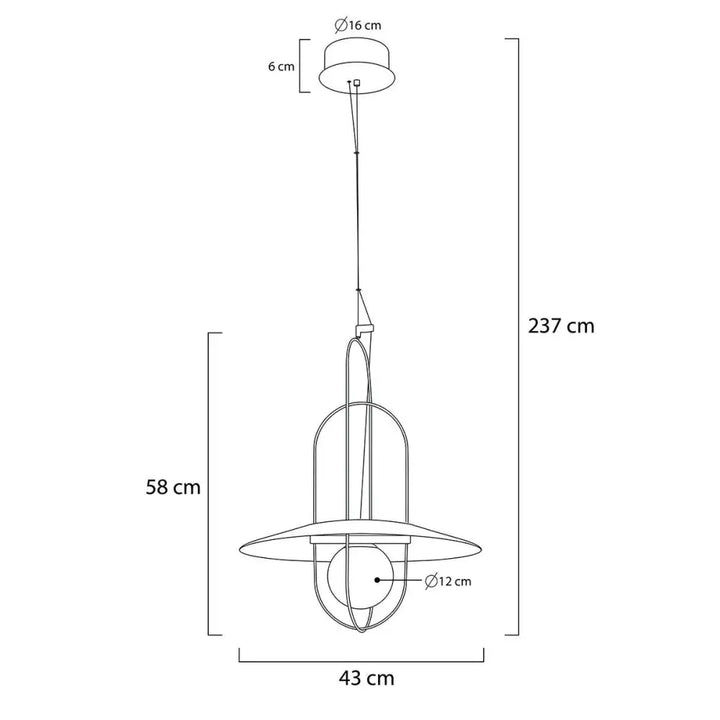 Taklampa - FUENTE, mässing - produktbild av Taklampor från King Home | Arvande
