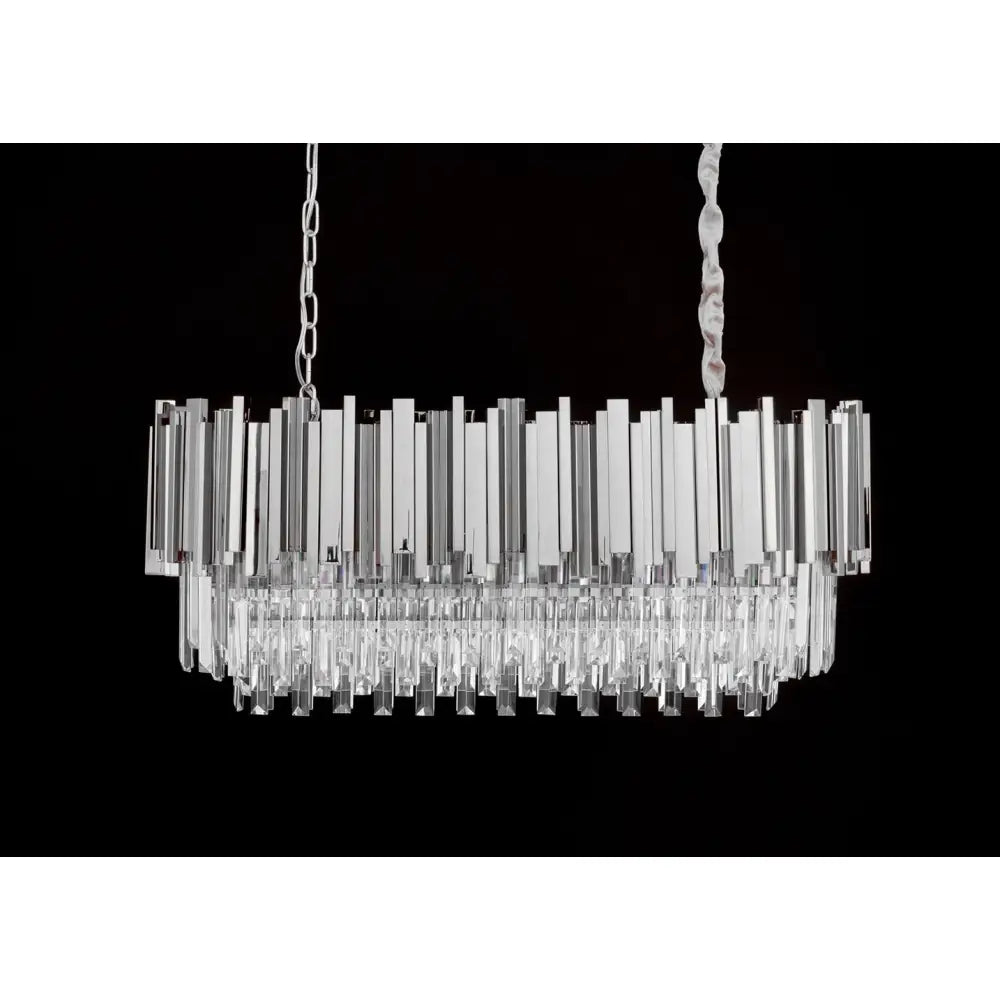Taklampa - IMPERIAL LONG SILVER 90 - produktbild av Taklampor från King Home | Arvande