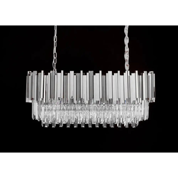 Taklampa - IMPERIAL LONG SILVER 90 - produktbild av Taklampor från King Home | Arvande