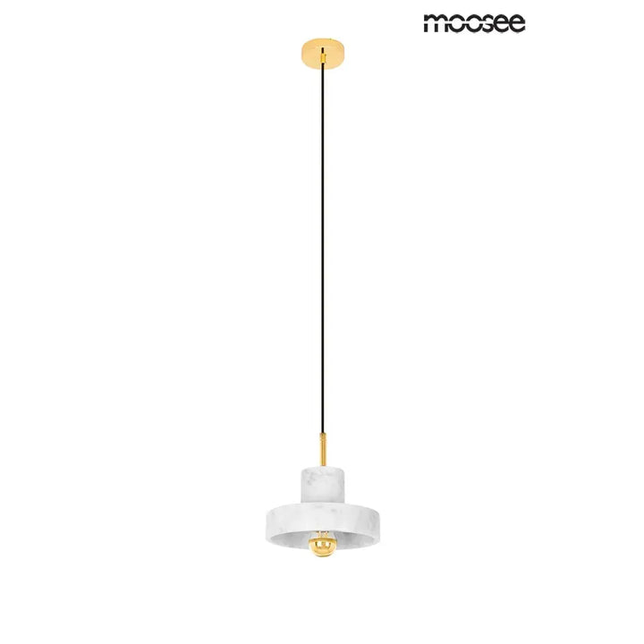 Taklampa MOOSEE - ARCO 20, vit/marmor - produktbild av Taklampor från Moosee | Arvande