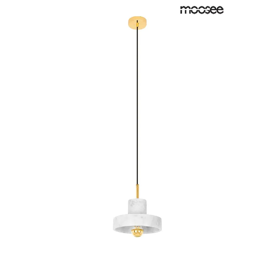 Taklampa MOOSEE - ARCO 20, vit/marmor - produktbild av Taklampor från Moosee | Arvande