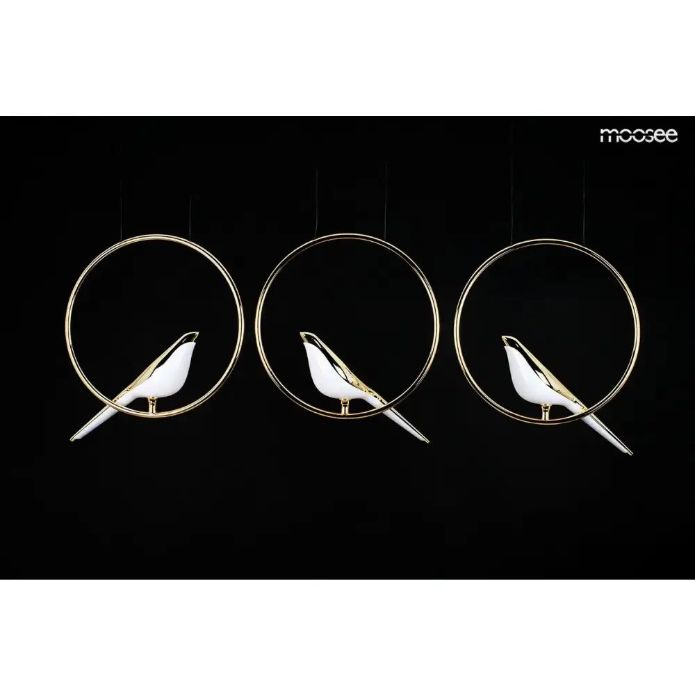 Taklampa MOOSEE - BIRD LINE, guld - produktbild av Taklampor från Moosee | Arvande