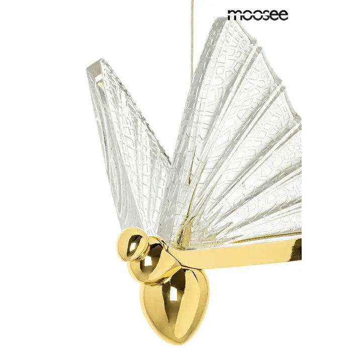 Taklampa MOOSEE - BUTTERFLY M, guld – produktbild av Taklampor från Moosee | Arvande