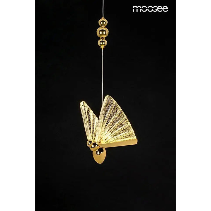 Taklampa MOOSEE - BUTTERFLY M, guld – produktbild av Taklampor från Moosee | Arvande