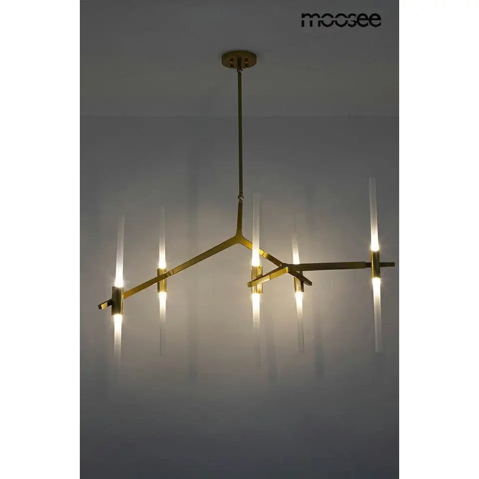 Taklampa MOOSEE - CANDELAR 10, guld – produktbild av Taklampor från Moosee | Arvande