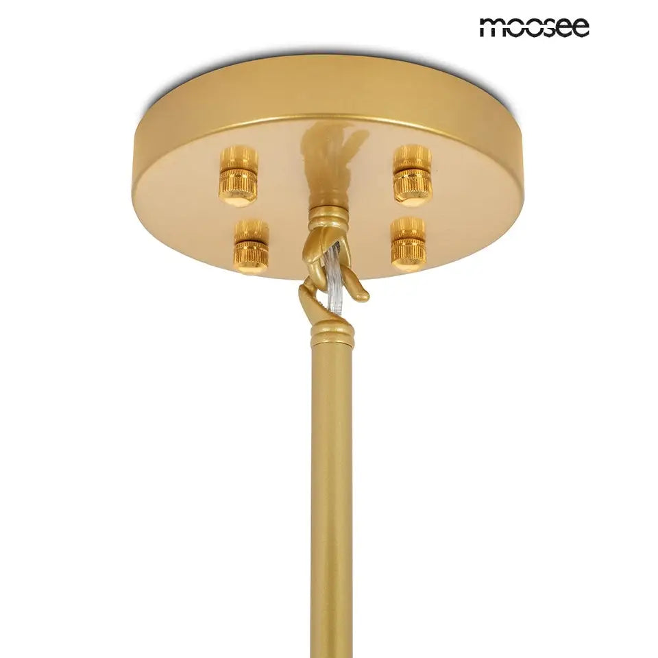 Taklampa MOOSEE - CANDELAR 10, guld – produktbild av Taklampor från Moosee | Arvande