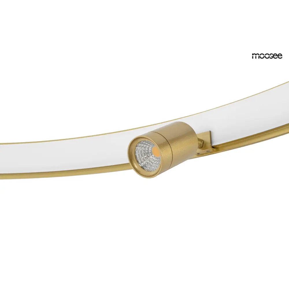 Taklampa MOOSEE - CIRCLE SPOT 74 GOLD, guld - produktbild av Taklampor från Moosee | Arvande