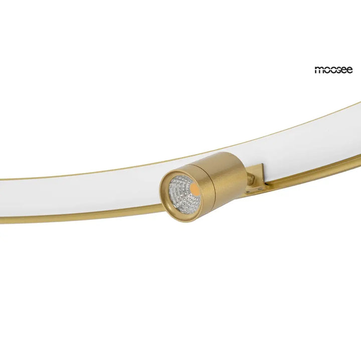 Taklampa MOOSEE - CIRCLE SPOT 74 GOLD, guld - produktbild av Taklampor från Moosee | Arvande