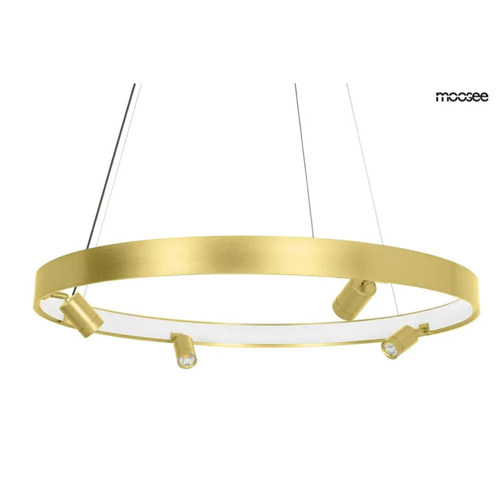 Taklampa MOOSEE - CIRCLE SPOT 74 GOLD, guld - produktbild av Taklampor från Moosee | Arvande