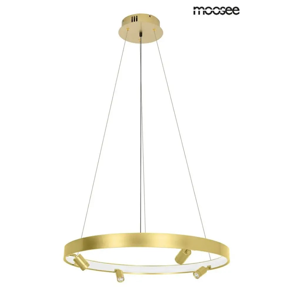 Taklampa MOOSEE - CIRCLE SPOT 74 GOLD, guld - produktbild av Taklampor från Moosee | Arvande