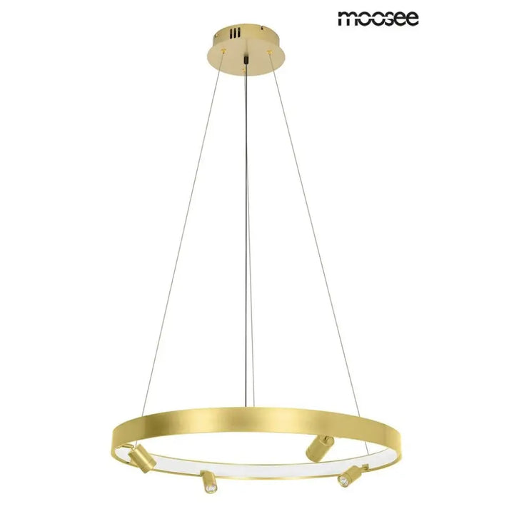 Taklampa MOOSEE - CIRCLE SPOT 74 GOLD, guld - produktbild av Taklampor från Moosee | Arvande
