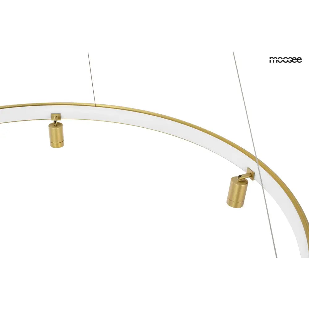 Taklampa MOOSEE - CIRCLE SPOT 74 GOLD, guld - produktbild av Taklampor från Moosee | Arvande
