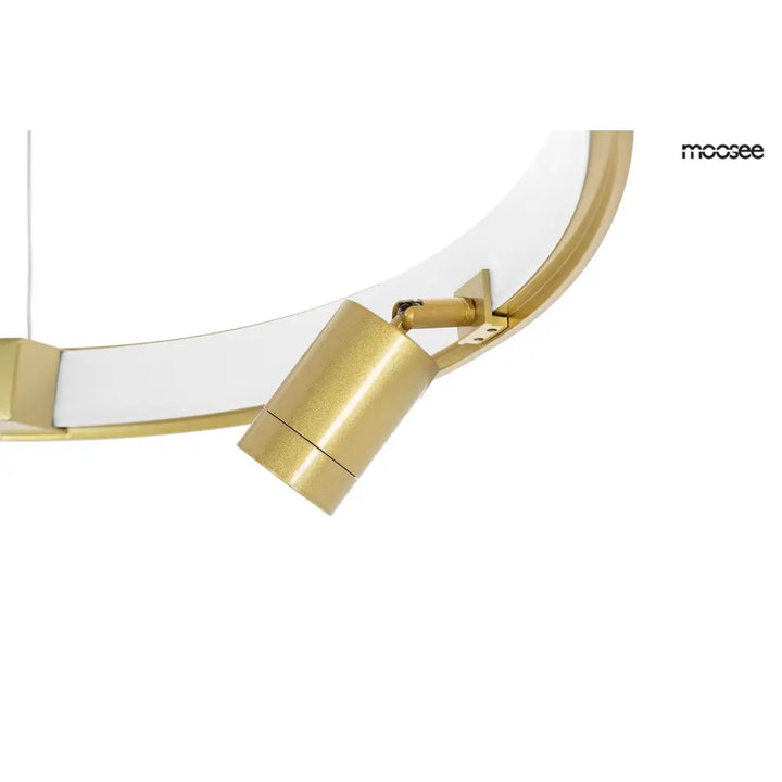 Taklampa MOOSEE - CIRCLE SPOT 74 GOLD, guld - produktbild av Taklampor från Moosee | Arvande