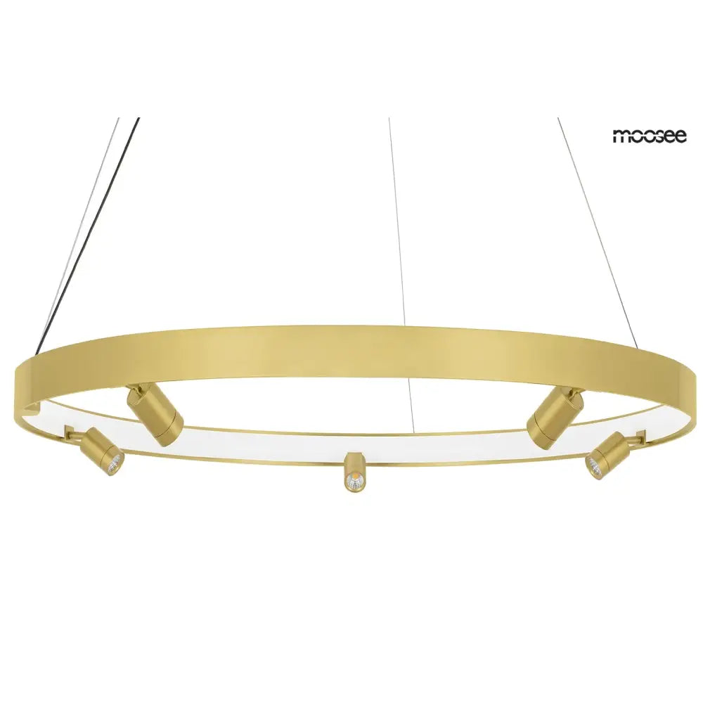 Taklampa MOOSEE - CIRCLE SPOT 98 GOLD, guld - produktbild av Taklampor från Moosee | Arvande