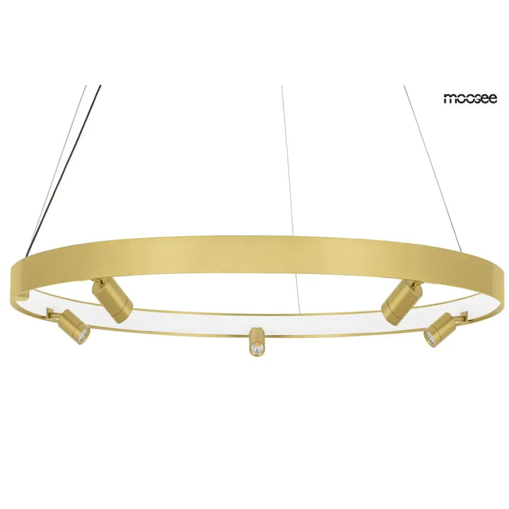 Taklampa MOOSEE - CIRCLE SPOT 98 GOLD, guld - produktbild av Taklampor från Moosee | Arvande
