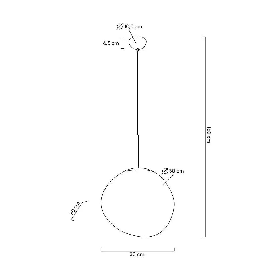 Taklampa MOOSEE - FUSION 30, mässing – produktbild av Nyheter från King Home | Arvande