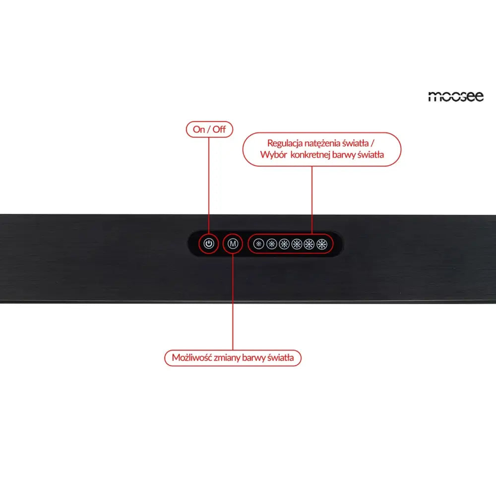 Taklampa MOOSEE - LINER, svart – produktbild av Taklampor från Moosee | Arvande