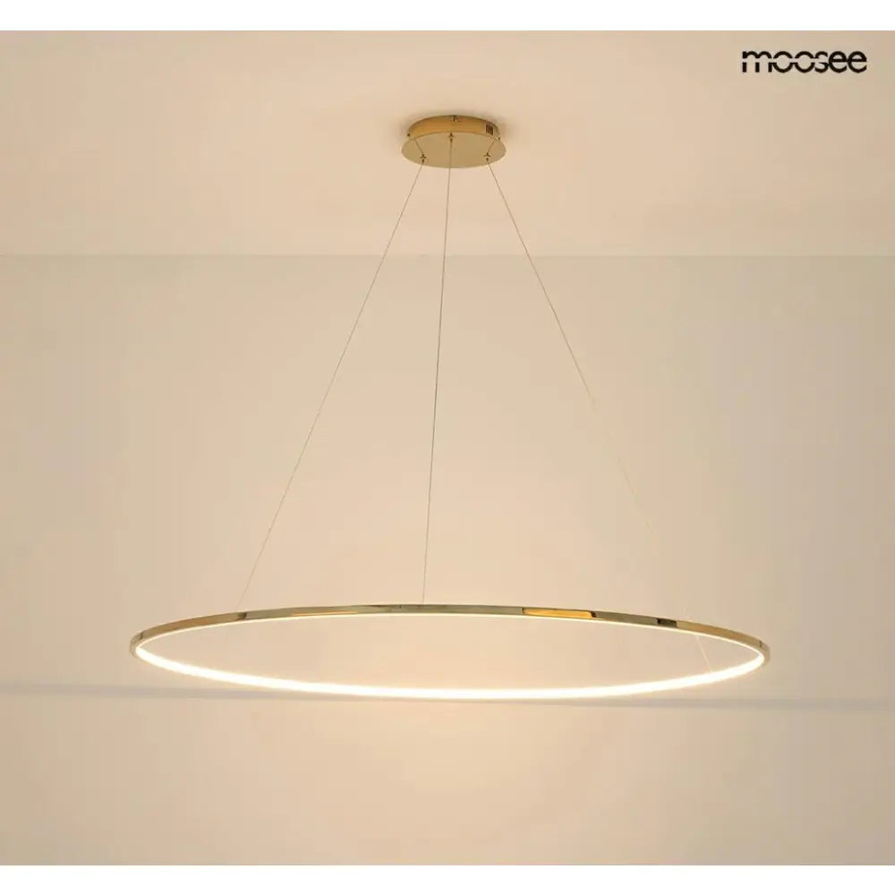 Taklampa MOOSEE - RING SLIM 120, guld – produktbild av Taklampor från Moosee | Arvande